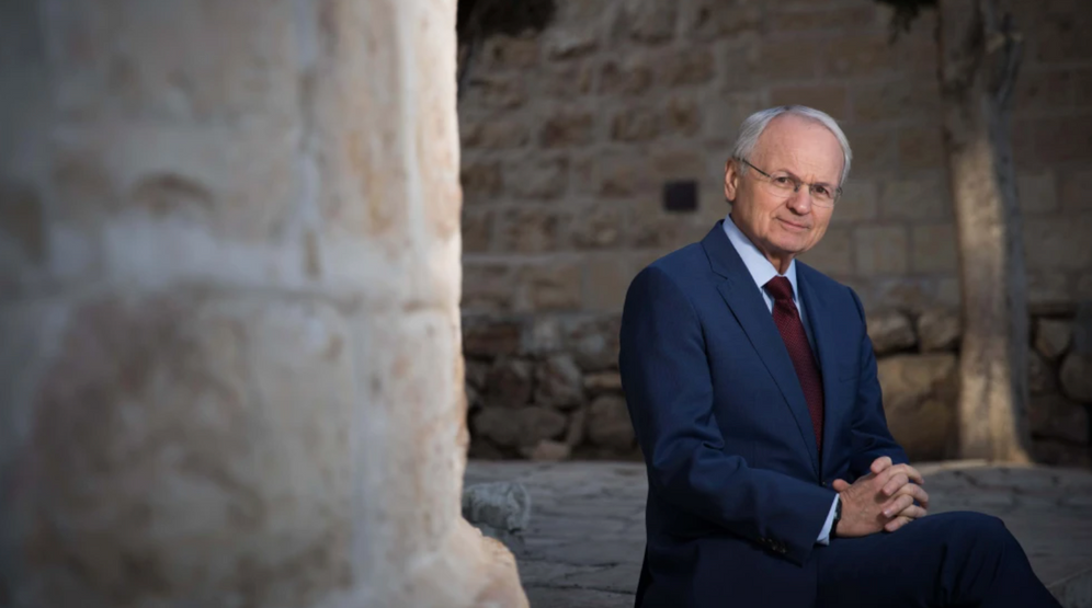 Yonatan Sindel/Flash90 Morton A. Klein, president of the Zionist Organization of America, poses for a picture in Jerusalem in 2017.