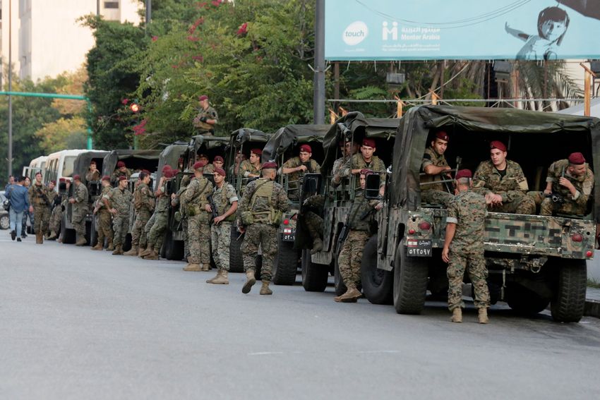 جنود لبنانيون