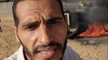 Hassan Abdel Fattah Mohammed Aslih seen in Israel during the October 7 terror rampage