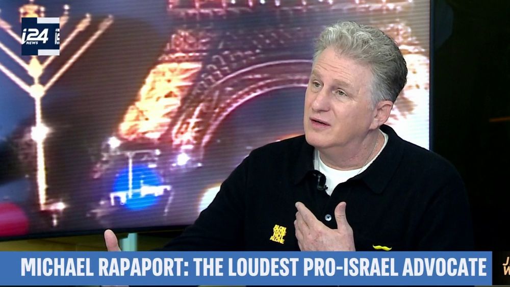 Professor Michael Rapport Michael Rapaport: Jewish Advocacy Has Cost Me Jobs In Hollywood - i24NEWS
