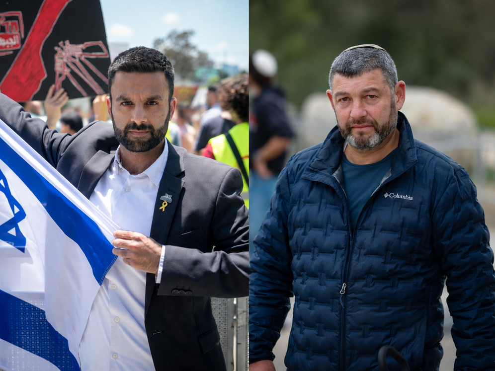 Yoseph Haddad (L) and Ofer Winter (R)
