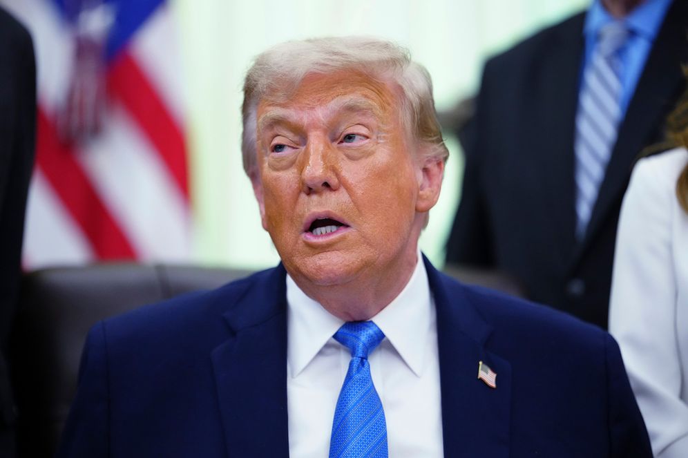 AP Photo/Julia Demaree Nikhinson دونالد ترامب، 10.06.2026