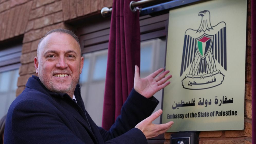 Husam Zomlot, head of the Palestinian mission in the United Kingdom