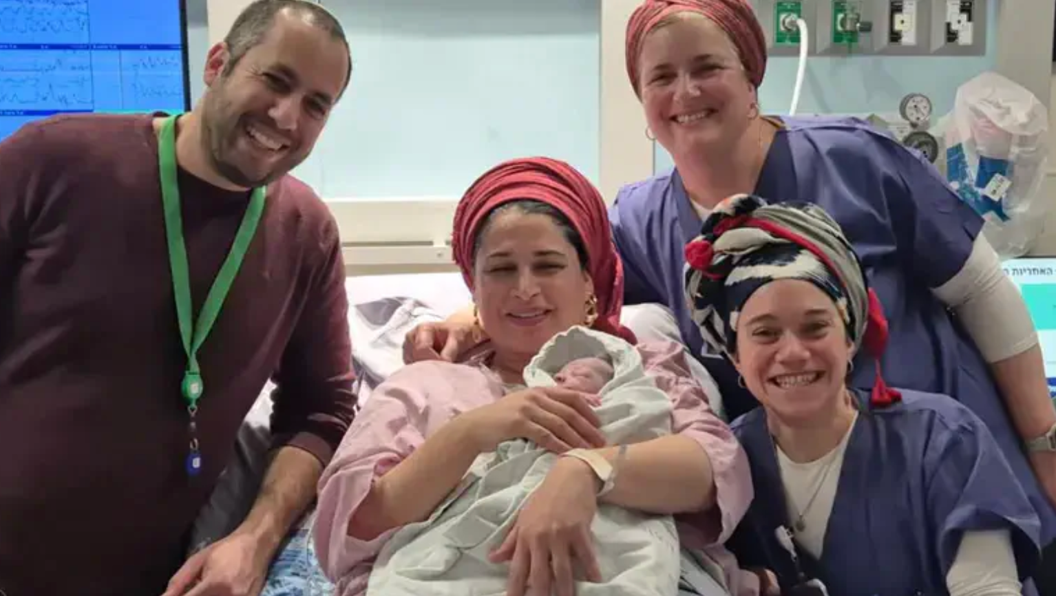 Le premier bébé de 2026 en Israël est issu de la localité de Dolev