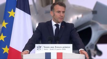 Le président français Emmanuel Macron