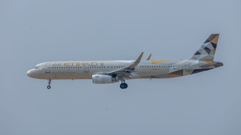 מטוס של חברת איתיחאד בנתב"ג, ארכיון