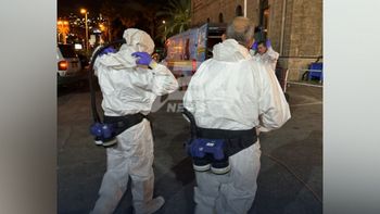 Photo: Yaki Agam Klein Kor Exclusive: Disinfection efforts at Rambam Hospital before admitting a person suspected of being infected with Ebola