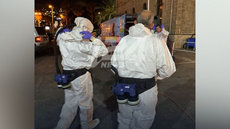 Exclusive: Disinfection efforts at Rambam Hospital before admitting a person suspected of being infected with Ebola