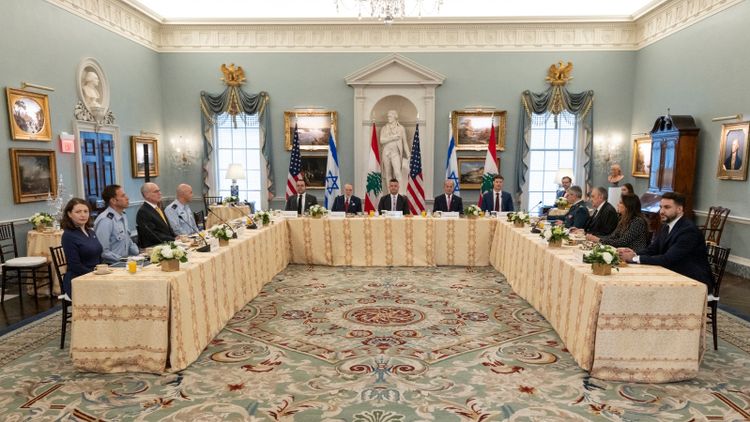 Second round of talks between the Israeli and Lebanese delegations in Washington, DC