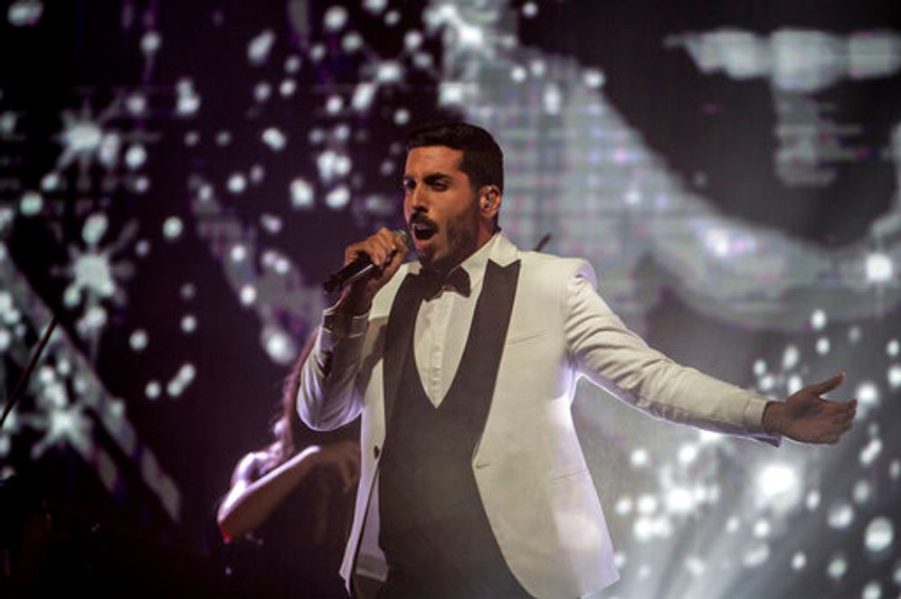 المغني الاسرائيلي كوبي ماريمي في النهائيات برنامج الواقع الإسرائيلي