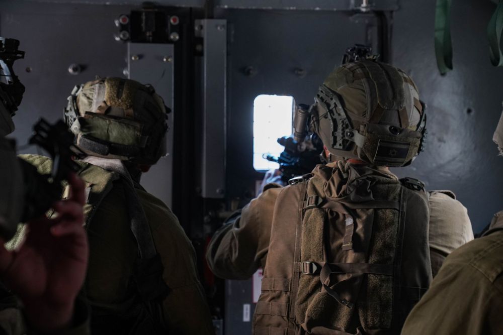 The Israeli military operating in the West Bank's Nablus