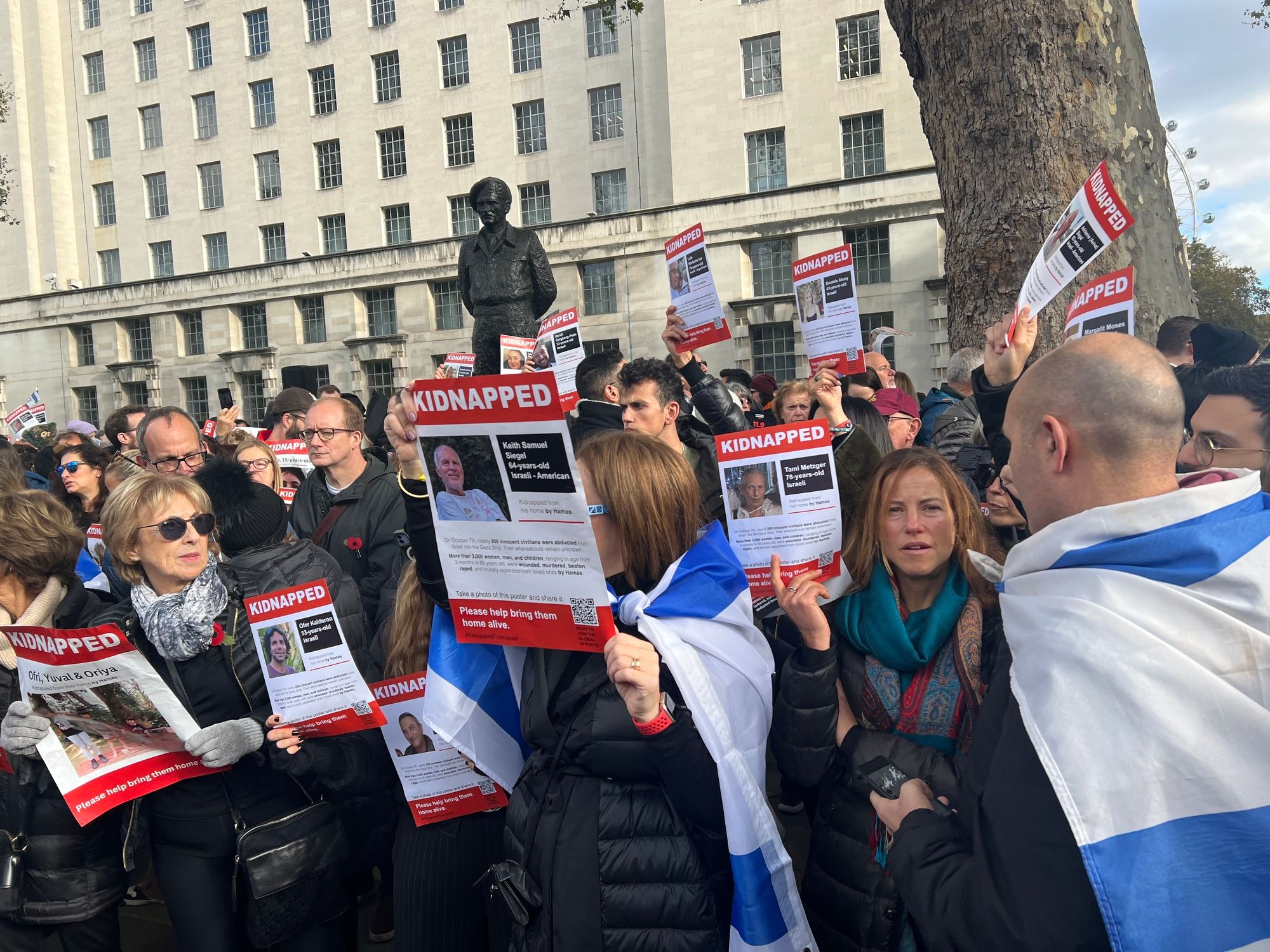 King Charles Passes By London Vigil To Commemorate One Month Since October 7 - Vimarsana News