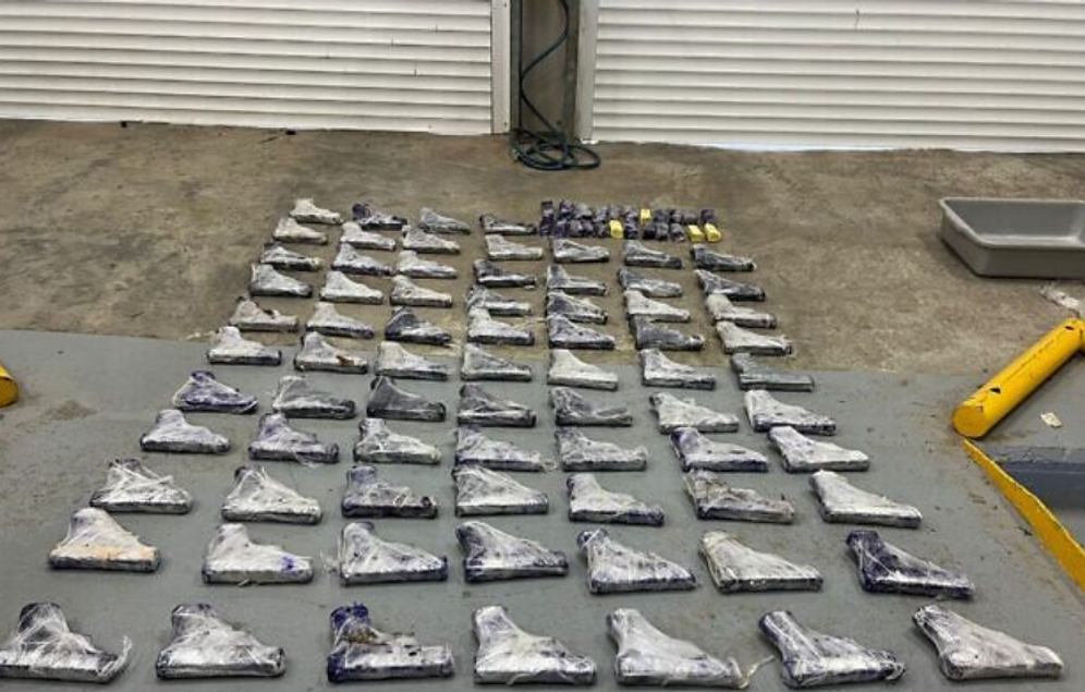 Weapons seized by Israeli forces after their attempted smuggling