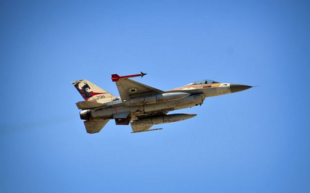 Photo d'illustration d'un F-16 de l'armée de l'air israélienne