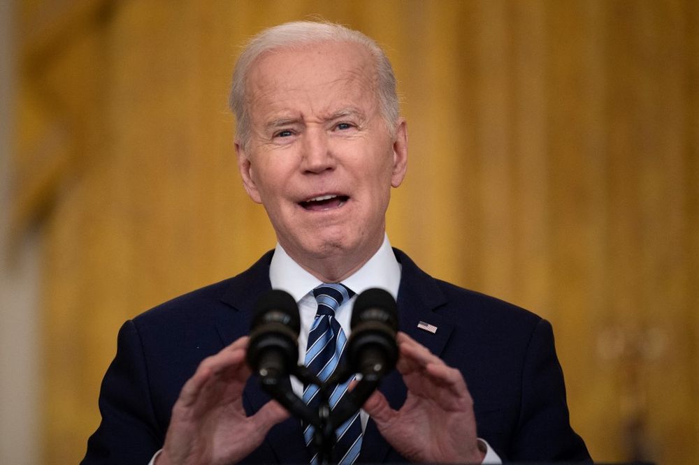 Le président américain Joe Biden