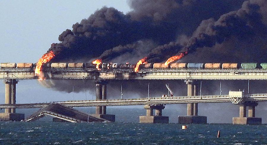 Ukraina po raz pierwszy przyznała się do wybuchu mostu na Krymie