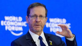 הנשיא יצחק הרצוג בפורום הכלכלי העולמי בדאבוס