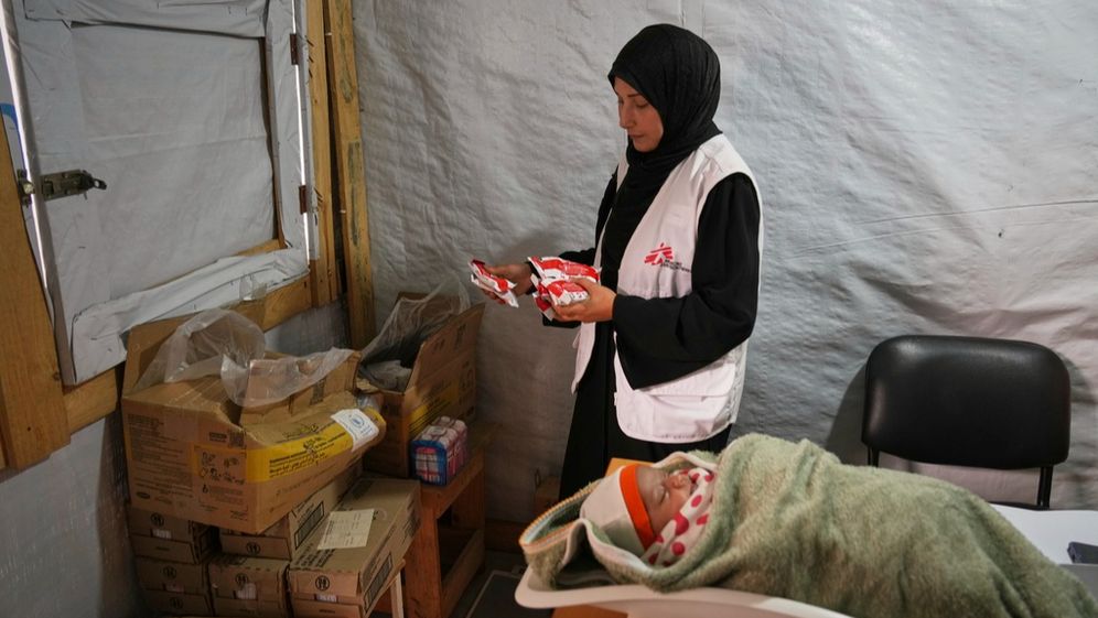 AP Photo/Abdel Kareem Hana Doctors without Borders (MSF) in the Gaza Strip, Archive