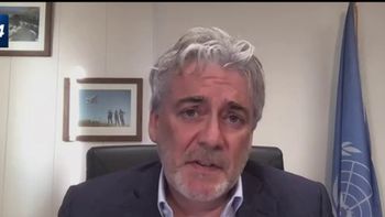 Andrea Tenenti, porte-parole de la Force intérimaire des Nations unies au Liban (FINUL)