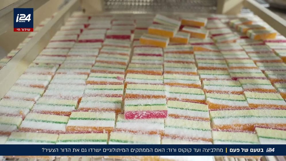 i24NEWS מהקוקוס הוורוד ועד חלווה דובאי: הממתקים של פעם עושים קאמבק