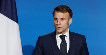 Le président français Emmanuel Macron
