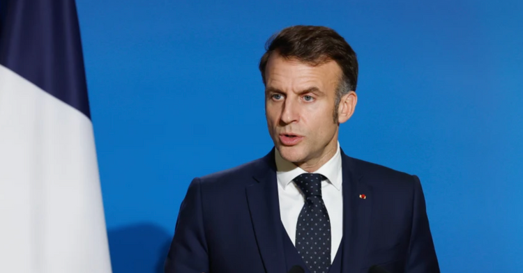 Le président français Emmanuel Macron

