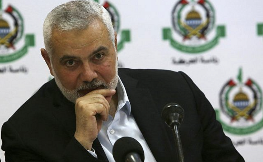 Hamas Political Bureau chief Ismail Haniyeh.