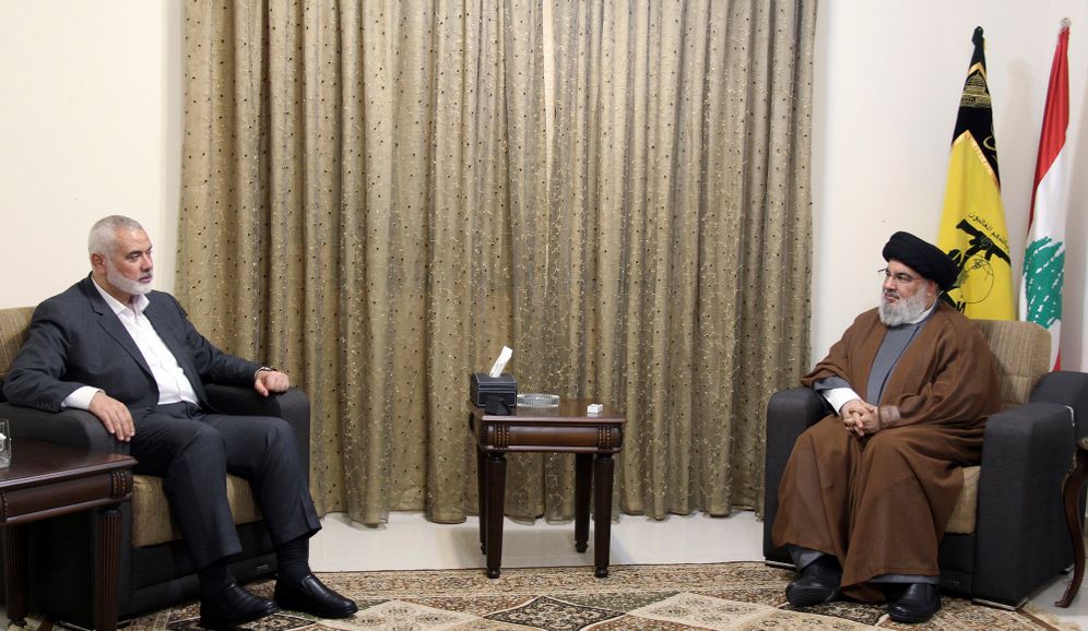Report: Hezbollah Leader Meets With Hamas Officials - i24NEWS