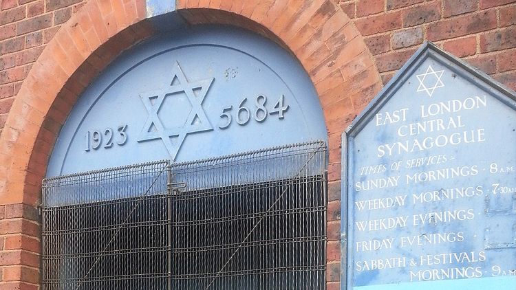 La synagogue de Nelson Street dans l’East End londonien