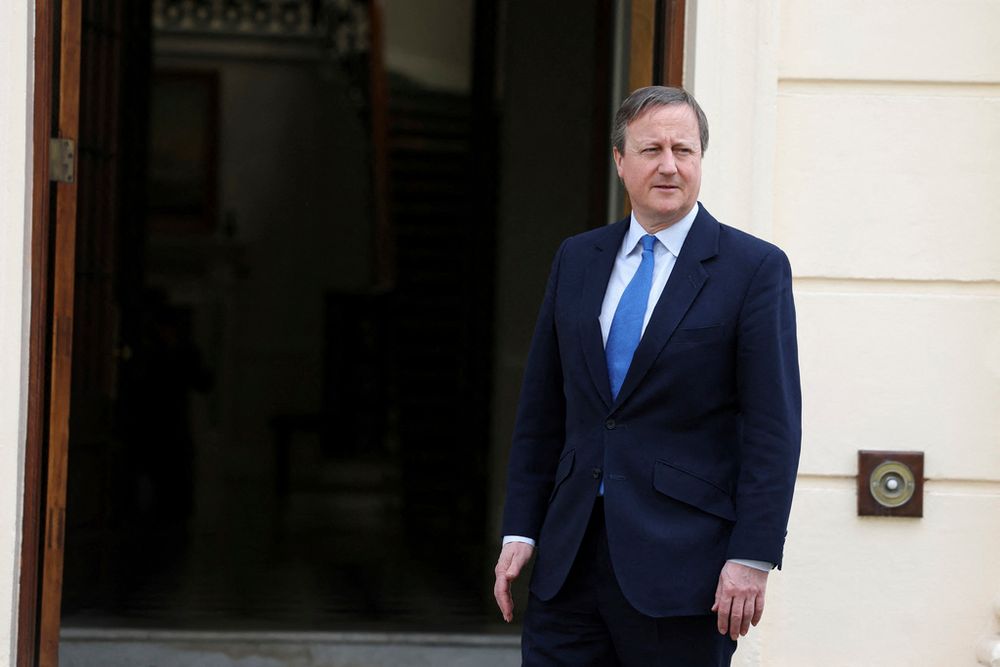 FILE - British Foreign Minister David Cameron.