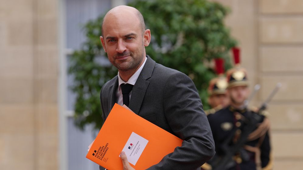 AP Photo/Aurelien Morissard Jean-Noël Barrot, ministre français des Affaires étrangères