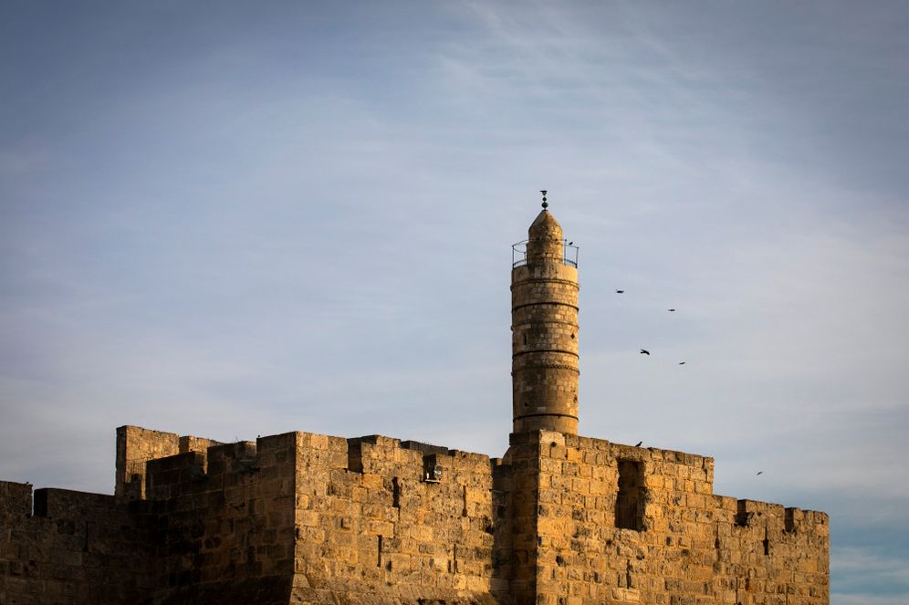 Les murailles entourant la Vieille ville de Jérusalem