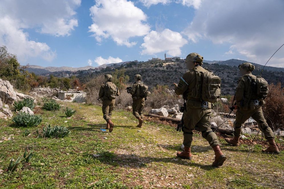اللواء 810 التابع للجيش الإسرائيلي على جبل دوف في لبنان