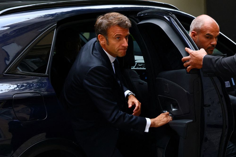 French President Emmanuel Macron