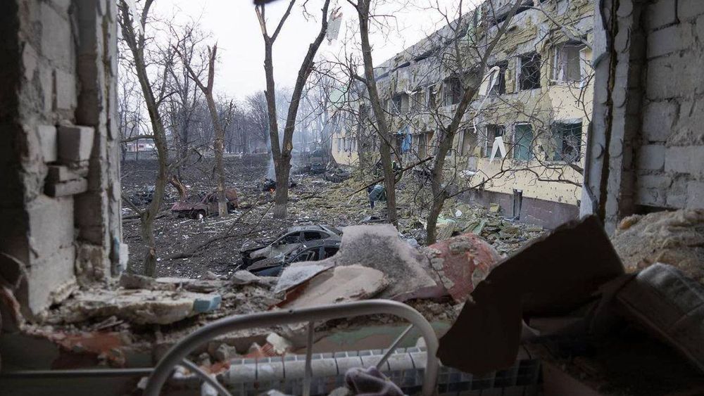 L'armée russe est accusée d'avoir bombardé un hôpital pour enfants à Marioupol