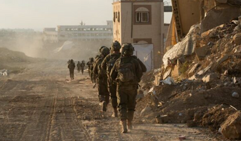 Des troupes de Tsahal en opération dans la bande de Gaza sur cette photo publiée le 25 juillet 2024.