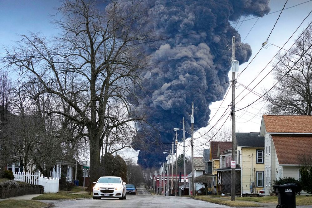 East Palestine Trainwreck Ohio Locals Concerned About Leaked Toxins