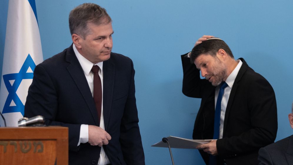 שר האוצר בצלאל סמוטריץ', שר החינוך יואב קיש