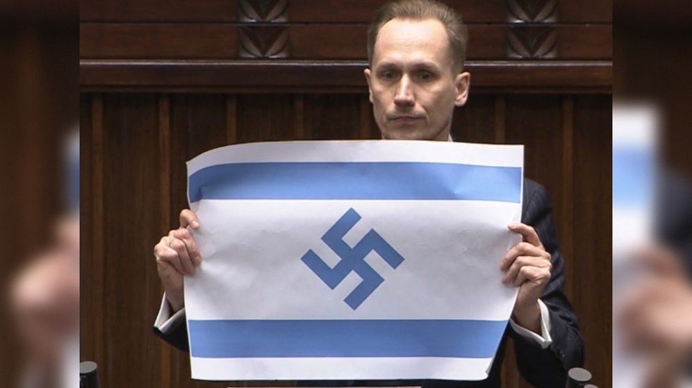 מתוך הרשתות החברתיות של קונרד ברקוביץ' חבר הפרלמנט בשם קונרד ברקוביץ' ממפלגת ה"קונפדרציה"