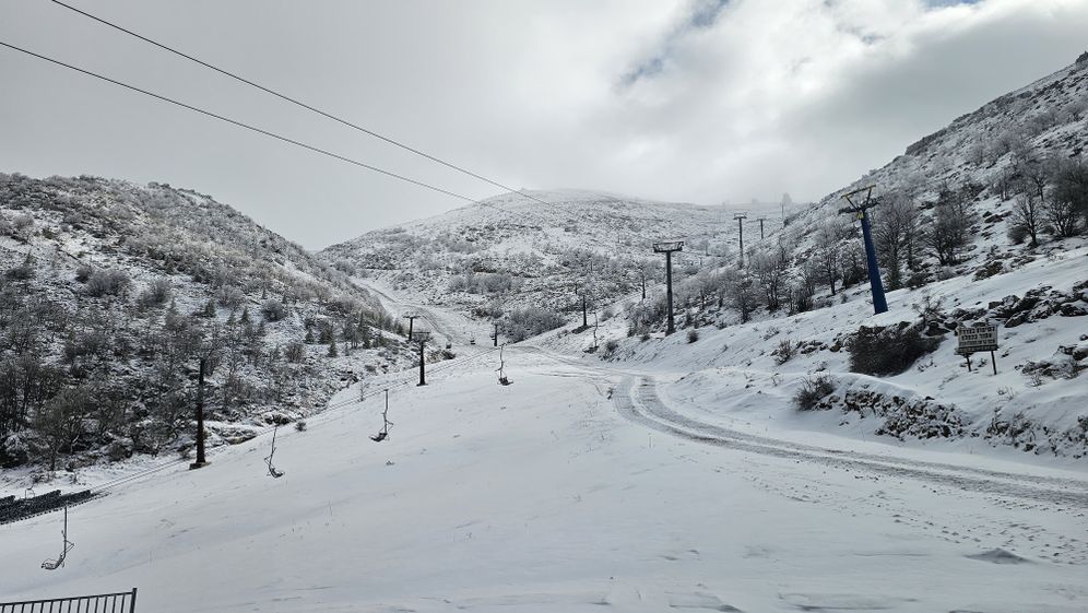 אתר החרמון אחרי סופה, ארכיון