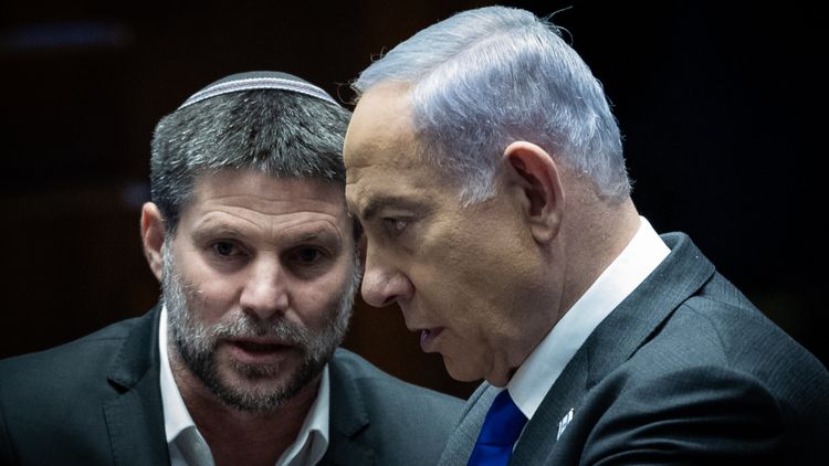 Betsalel Smotrich et Benjamin Netanyahou
