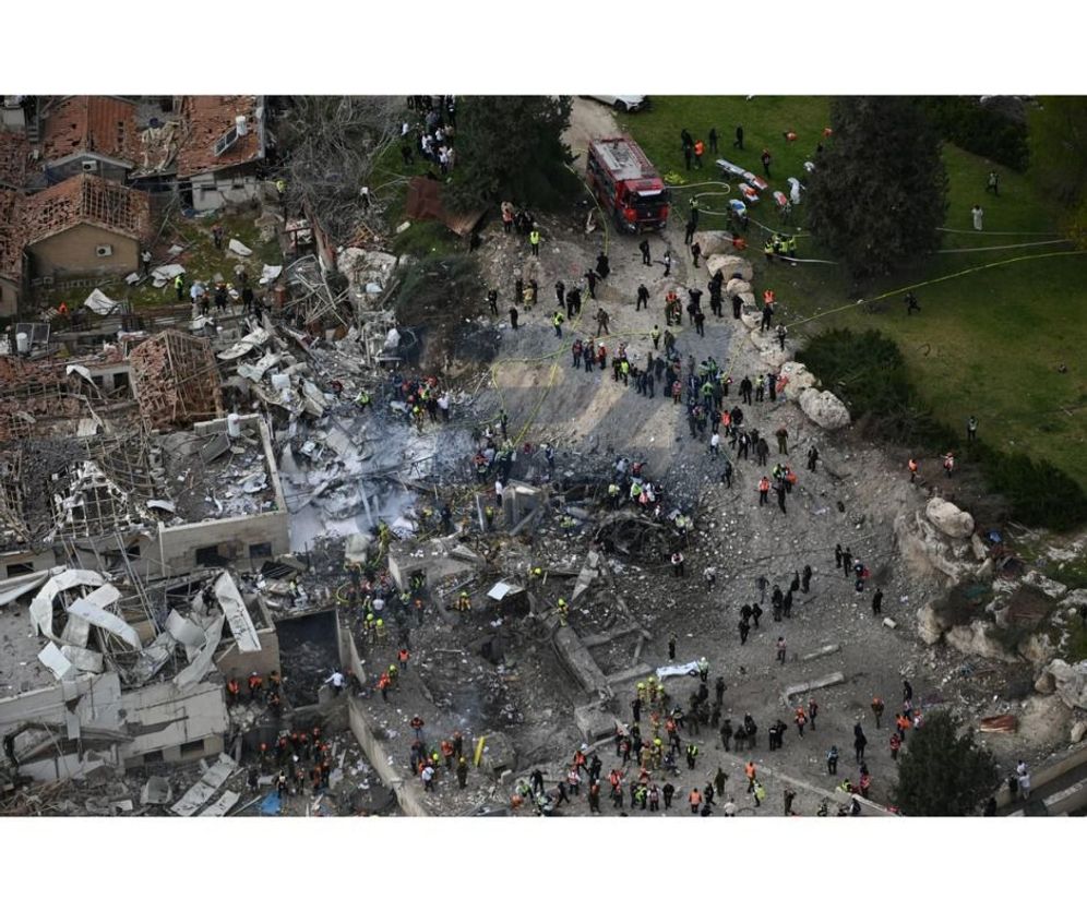 Beit Shemesh Iranian missile impact site