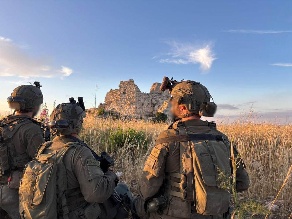 Golani reconnaissance fighters in the Beaufort Ridge, May 2026
