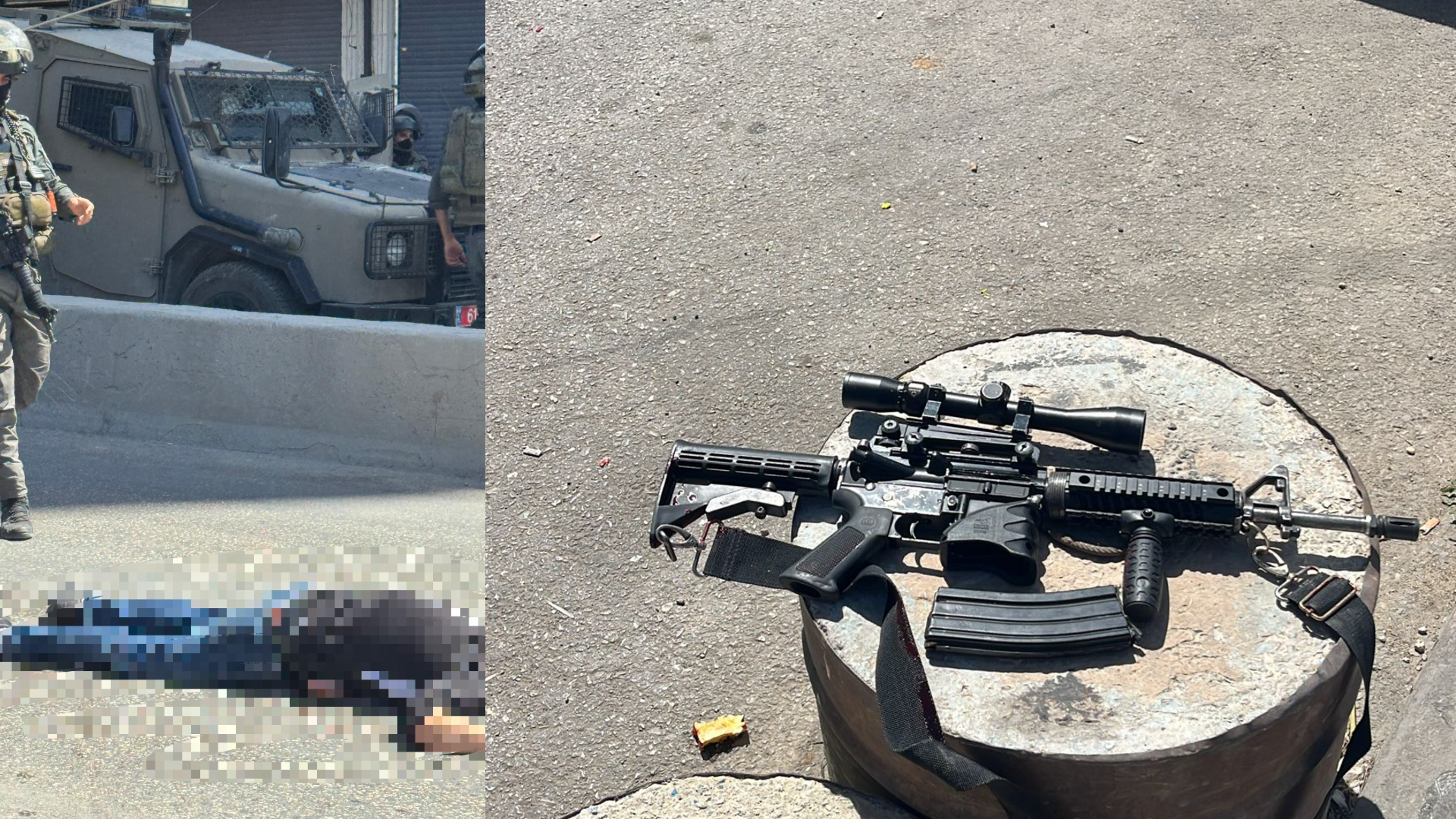 Armed terrorist neutralized after attempting to shoot at border police in West Bank | LIVE BLOG