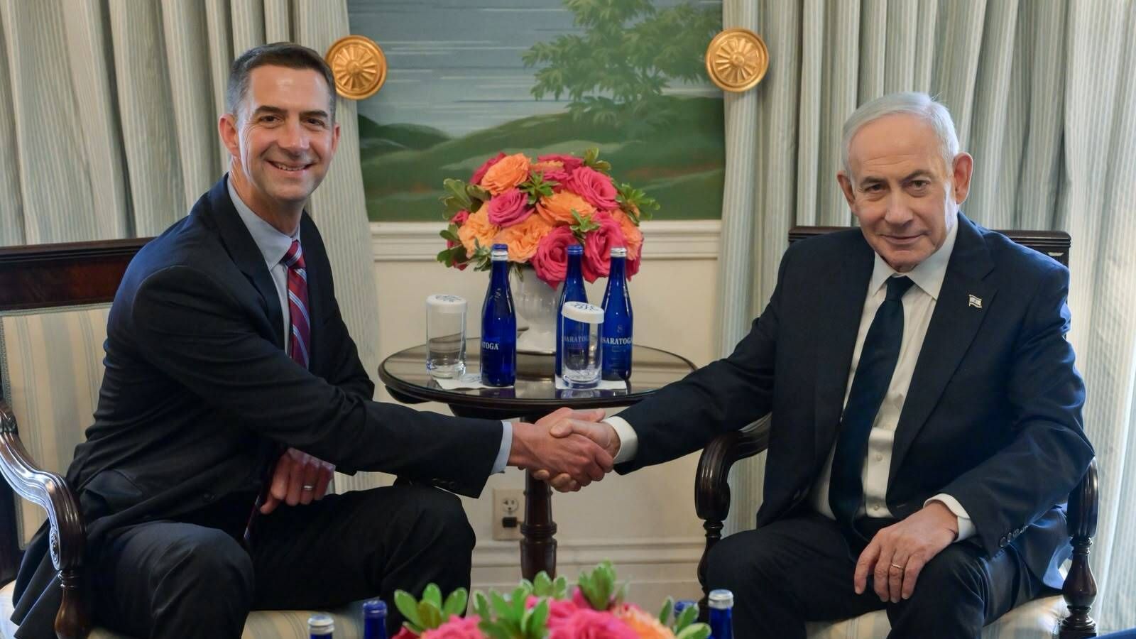Benjamin Netanyahou salue Tom Cotton, « grand défenseur » de l’alliance israélo-américaine