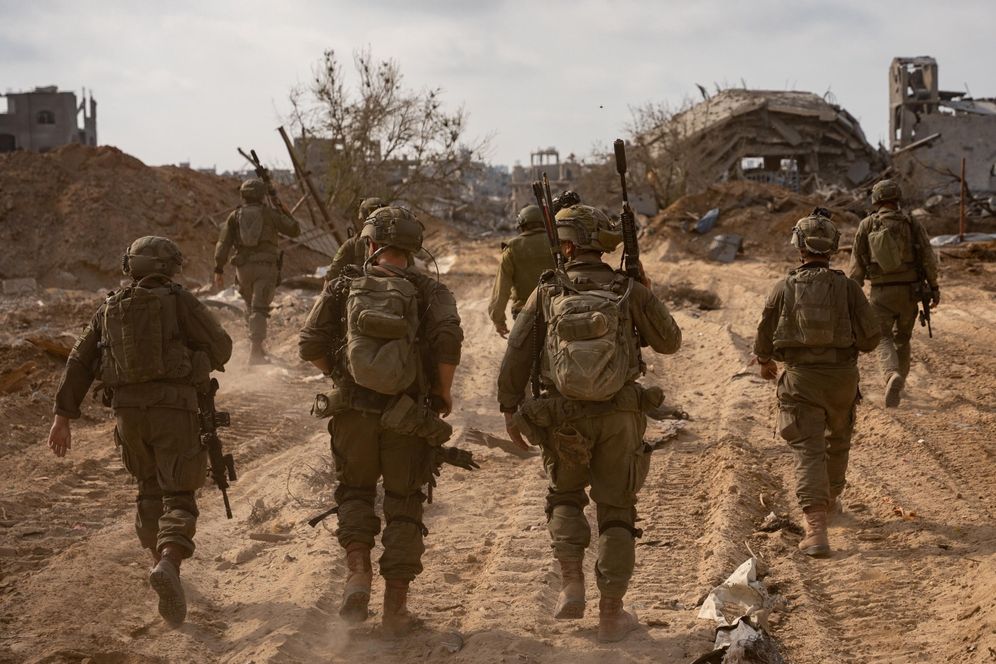 IDF troops in the northern Gaza Strip, August 2025
