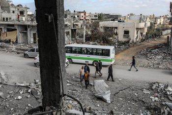 دمار في غزة، أرشيف، يناير 2025