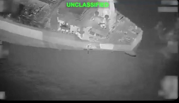 US disables Iranian tanker attempting to cross Hormuz blockade