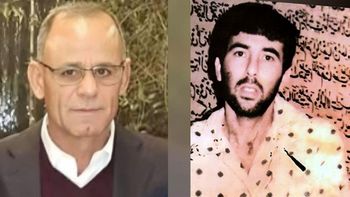 Ahmed Shukr (left) and missing Israeli pilot Ron Arad (right), archive 