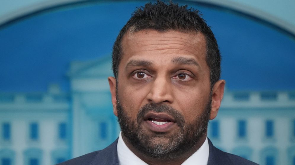 FBI Director Kash Patel White House speaks during a press briefing at the White House, Wednesday, Nov. 12, 2025, in Washington
